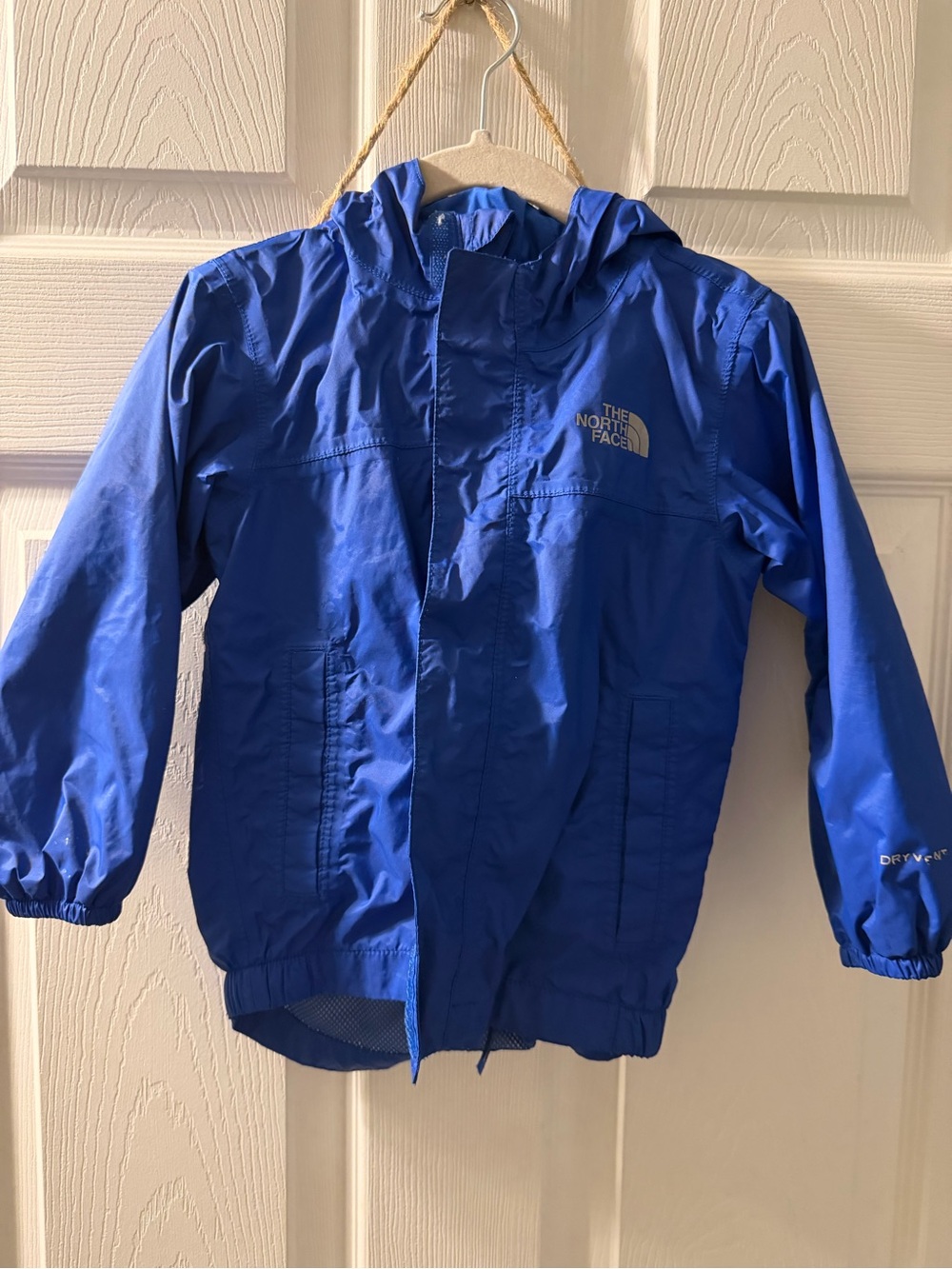 The North Face Kids Royal Blue Hooded Rain Jacket